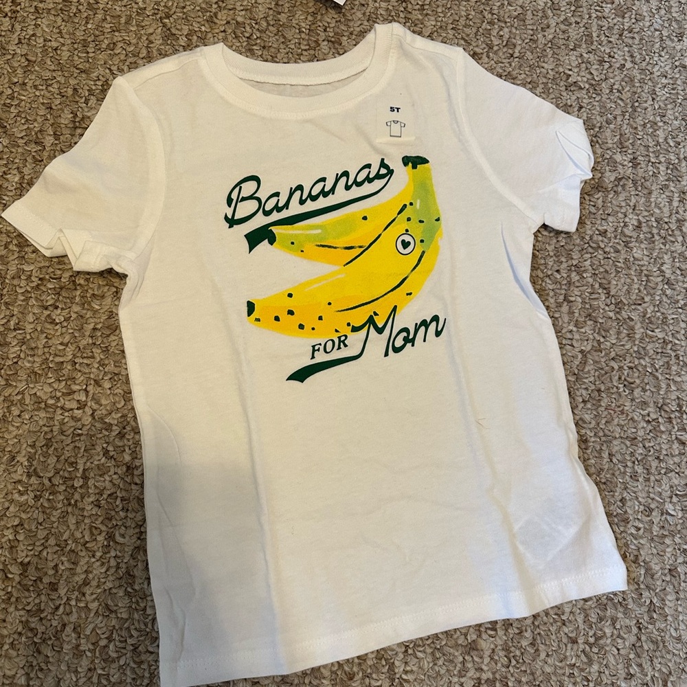 Kids Bananas for Mom T-Shirt